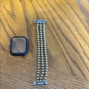 Apple watch 41 mm band and protector case